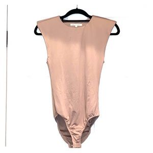 NWOT tan brown nude VICI bodysuit size small